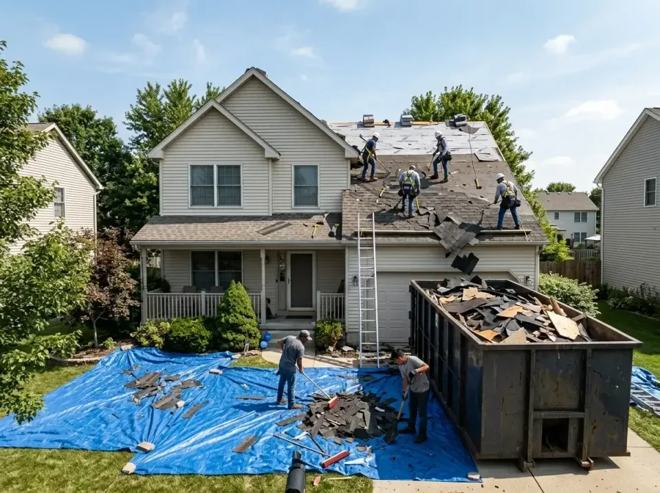 roof-replacement-debris-remova-004 — frequently asked questions, Cheapest Dumpster Rentals in Denton, TX